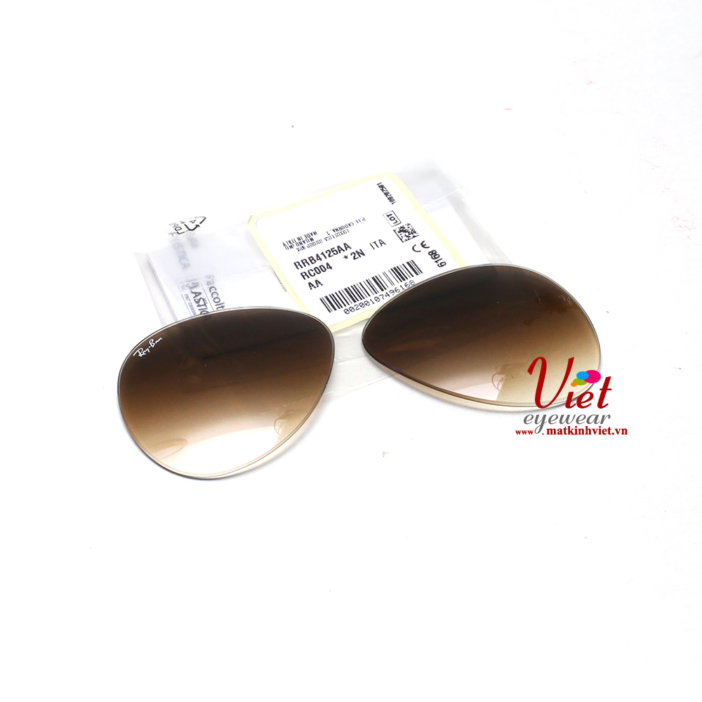 Kính mát RayBan Phụ Kiện TRÒNG KÍNH RAYBAN RB4125 CATS 5000 710/51 